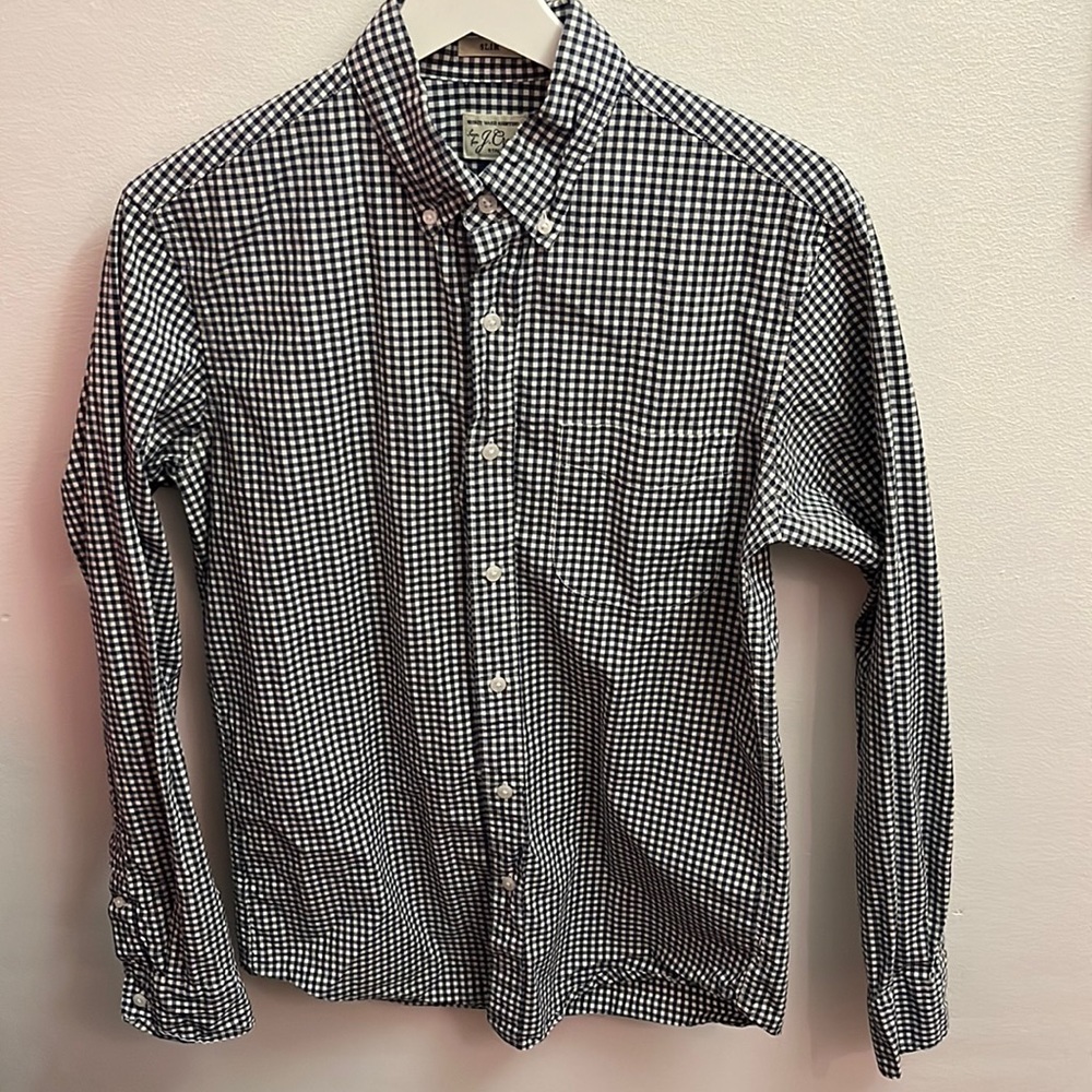 Men's J. CREW (NAVY+WHITE) Shirt
